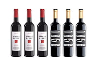 Pack de 3+3 botellas de vino tinto Macià Batle añadas 2019 y 2021