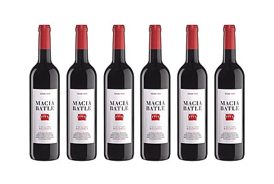 6 botellas 75 cl. de MACIA BATLE tinto añada 2021.