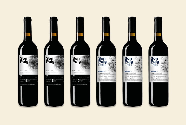 Pack 6 botellas Son Puig Pack 6 botellas Son Puig