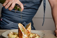 Pechuga rellena con setas para 4 personas Pechuga rellena con setas para 4 personas